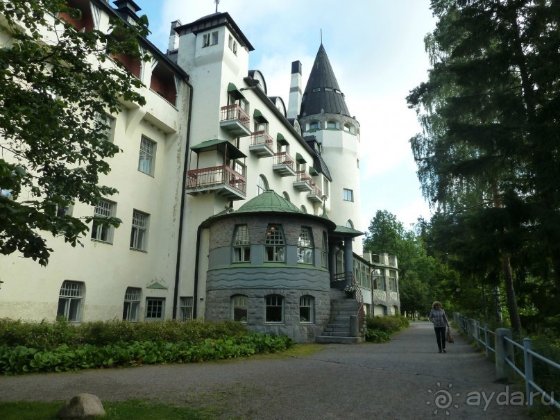 Ночь в замке. Отель  Rantasipi Imatran Valtionhotelli 4*