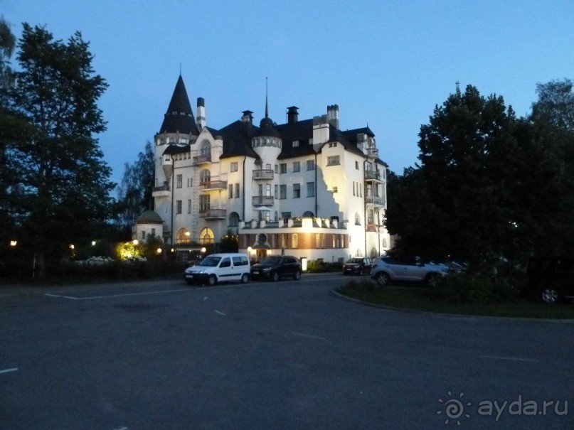 Ночь в замке. Отель  Rantasipi Imatran Valtionhotelli 4*