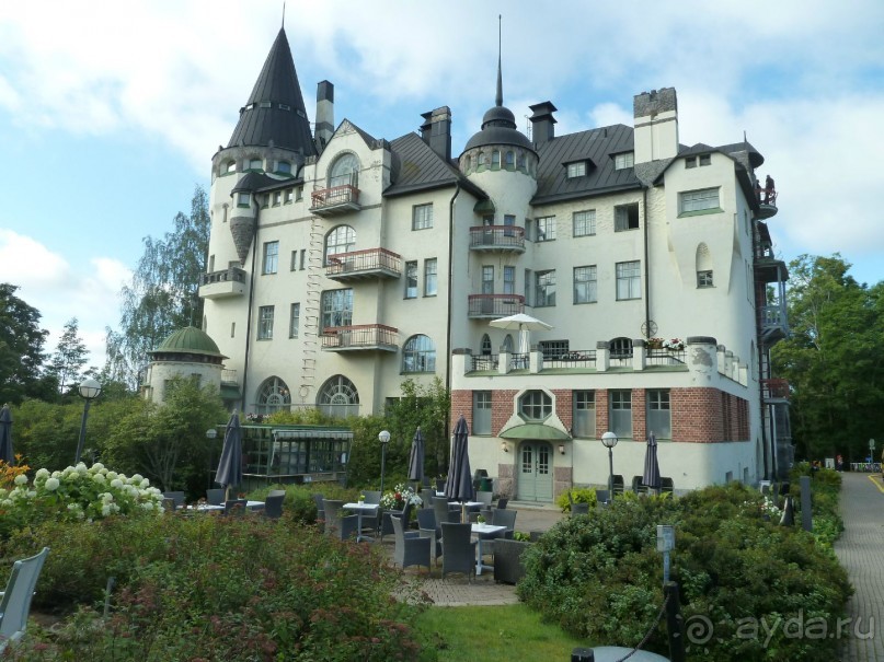 Ночь в замке. Отель  Rantasipi Imatran Valtionhotelli 4*