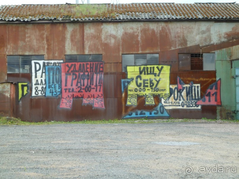 Петербургский стрит-арт. На улицах, во дворах и в музее.