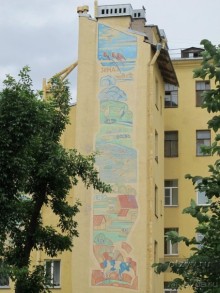 Петербургский стрит-арт. На улицах, во дворах и в музее.