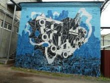 Петербургский стрит-арт. На улицах, во дворах и в музее.