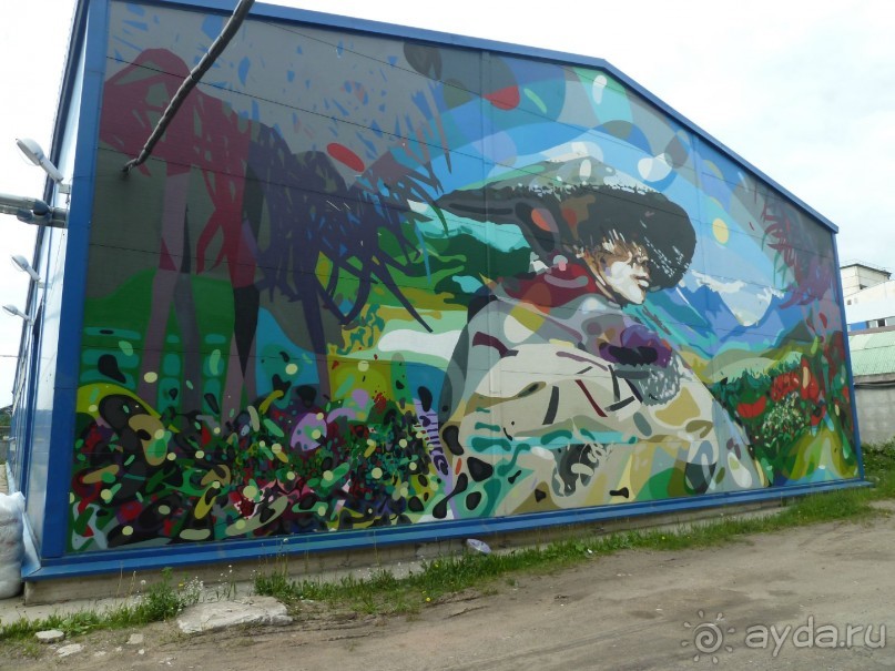 Петербургский стрит-арт. На улицах, во дворах и в музее.