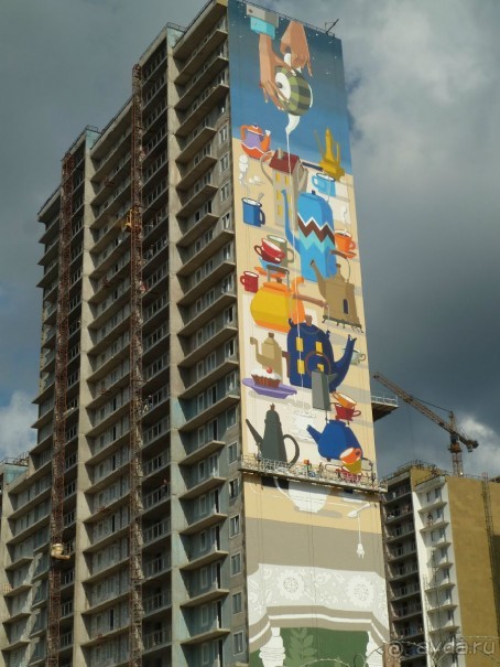 Петербургский стрит-арт. На улицах, во дворах и в музее.