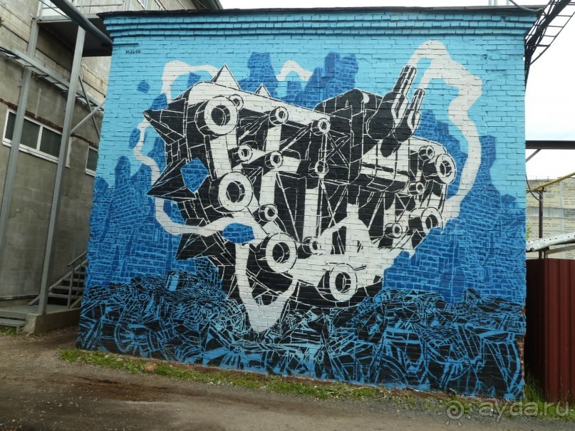 Петербургский стрит-арт. На улицах, во дворах и в музее.