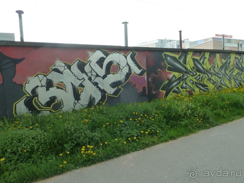 Петербургский стрит-арт. На улицах, во дворах и в музее.