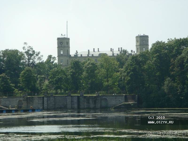 Жаркий день в Гатчине - для настойчивых туристов.