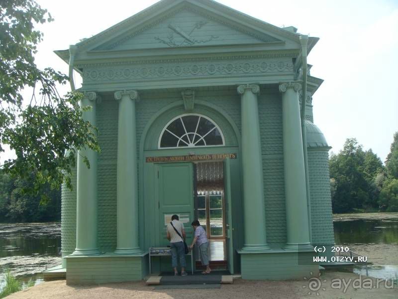 Жаркий день в Гатчине - для настойчивых туристов.