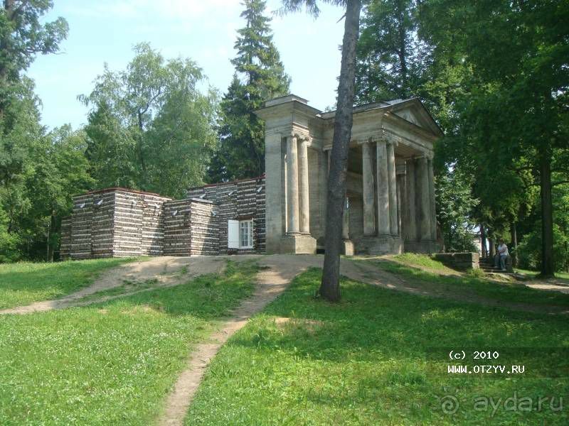 Жаркий день в Гатчине - для настойчивых туристов.
