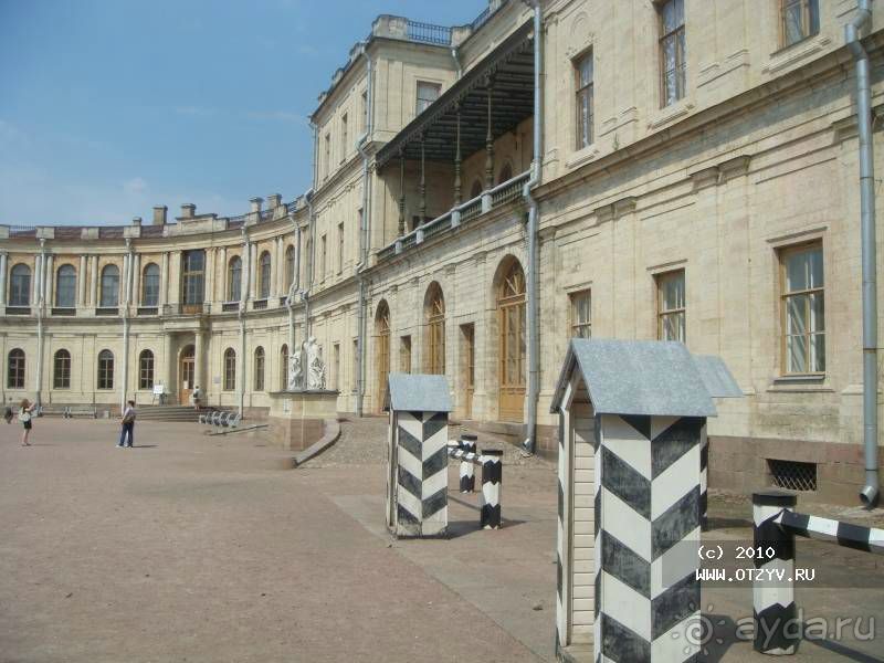 Жаркий день в Гатчине - для настойчивых туристов.