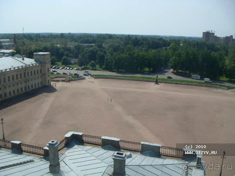Жаркий день в Гатчине - для настойчивых туристов.