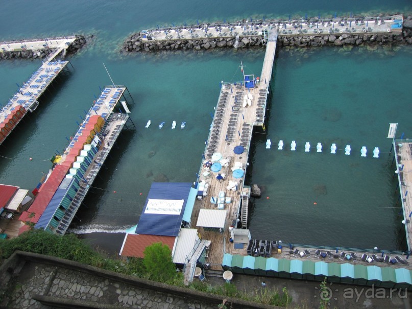 Отдых на Амальфитанском побережье около Сорренто