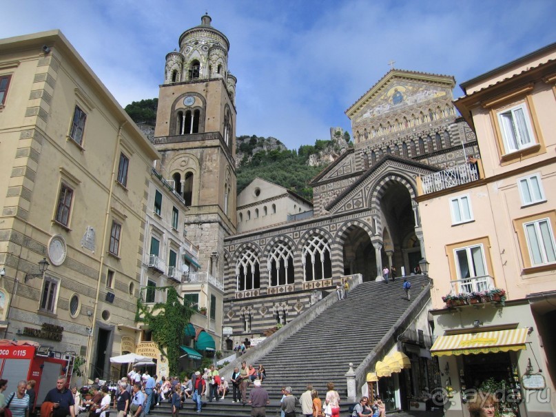 Отдых на Амальфитанском побережье около Сорренто