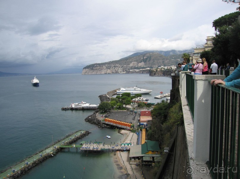 Отдых на Амальфитанском побережье около Сорренто