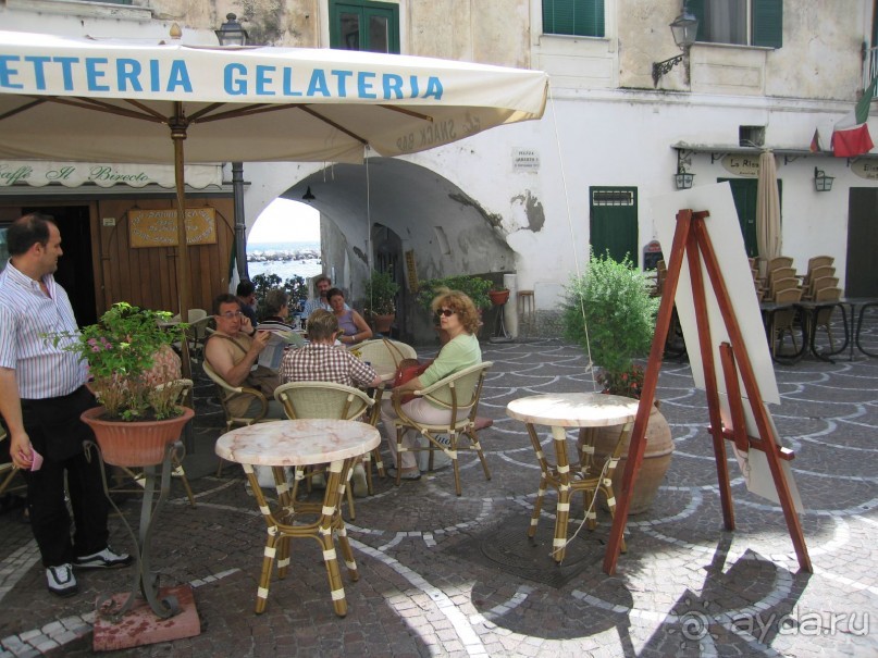 Отдых на Амальфитанском побережье около Сорренто