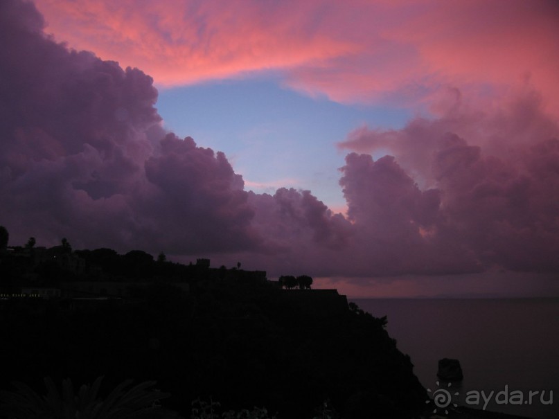 Отдых на Амальфитанском побережье около Сорренто