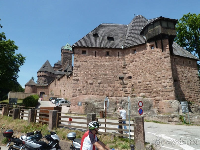 Эльзаские окрестности.Один город и один замок. Селеста и Верхний Кенигсбург.