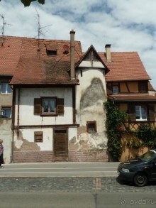 Эльзаские окрестности.Один город и один замок. Селеста и Верхний Кенигсбург.