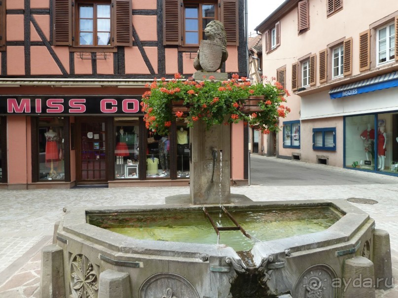 Эльзаские окрестности.Один город и один замок. Селеста и Верхний Кенигсбург.