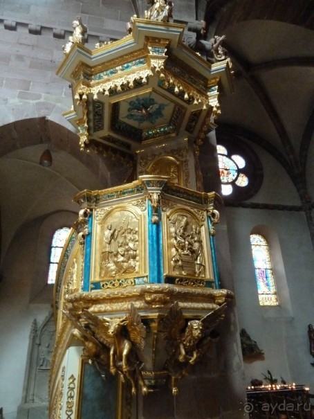 Эльзаские окрестности.Один город и один замок. Селеста и Верхний Кенигсбург.