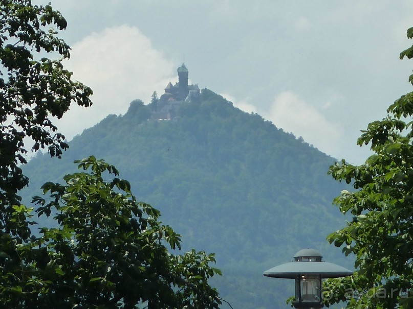 Эльзаские окрестности.Один город и один замок. Селеста и Верхний Кенигсбург.