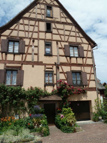 Эльзаские окрестности.Один город и один замок. Селеста и Верхний Кенигсбург.