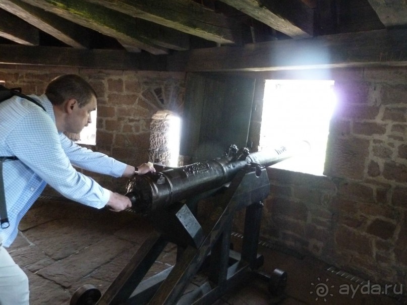 Эльзаские окрестности.Один город и один замок. Селеста и Верхний Кенигсбург.