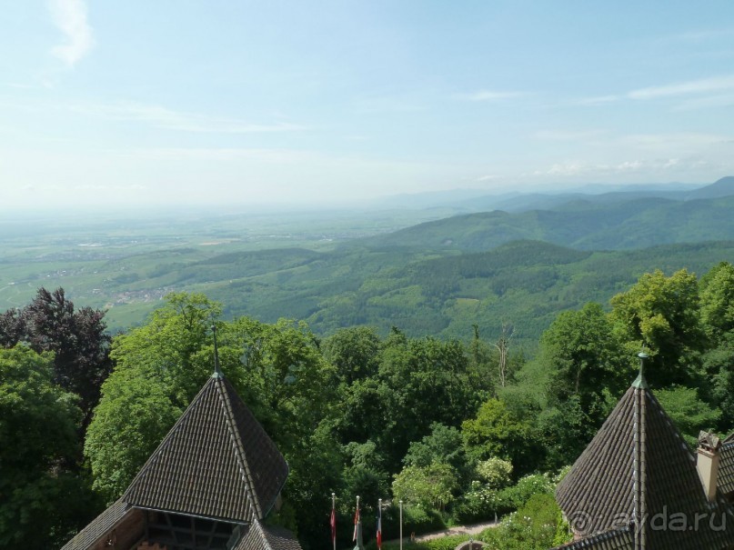 Эльзаские окрестности.Один город и один замок. Селеста и Верхний Кенигсбург. Эльзаские окрестности.Один город и один замок. Селеста и Верхний Кенигсбург.