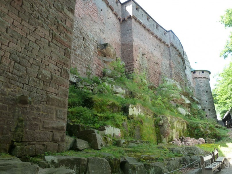 Эльзаские окрестности.Один город и один замок. Селеста и Верхний Кенигсбург. Эльзаские окрестности.Один город и один замок. Селеста и Верхний Кенигсбург.