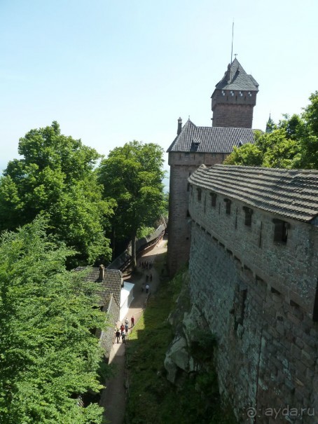 Эльзаские окрестности.Один город и один замок. Селеста и Верхний Кенигсбург. Эльзаские окрестности.Один город и один замок. Селеста и Верхний Кенигсбург.