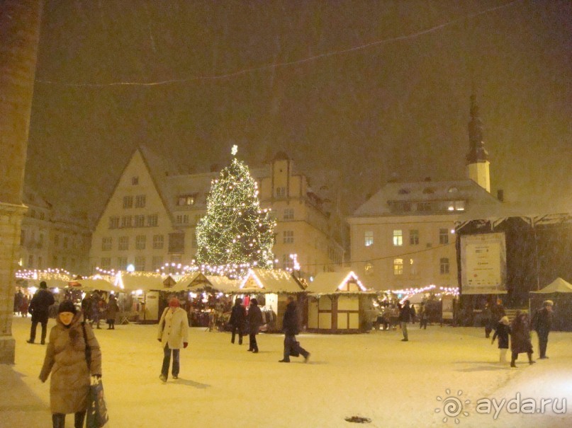Рождество в Таллине. Романтично и легко.