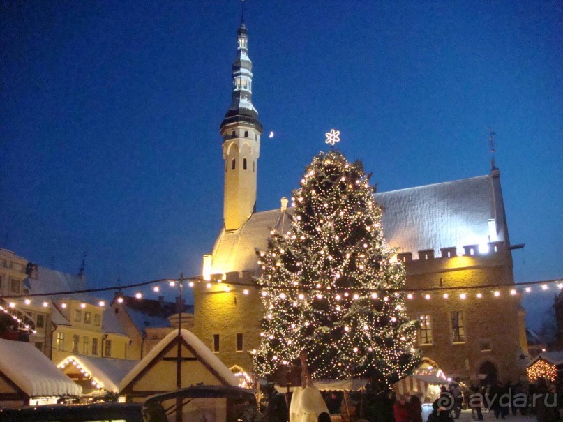 Рождество в Таллине. Романтично и легко.
