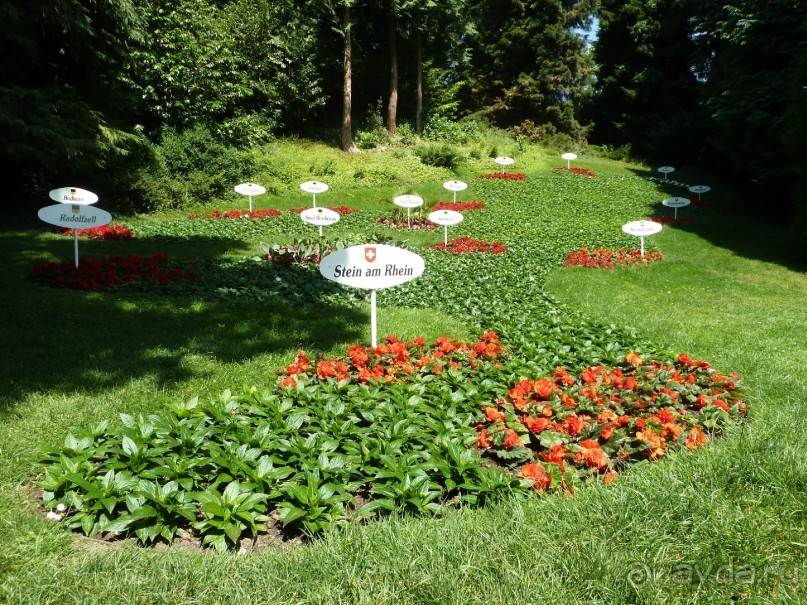 Интересные места вокруг Боденского озера.