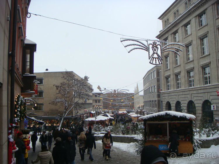 Рождество в Германии. Нюрнберг - Главная рождественская ярмарка Европы.