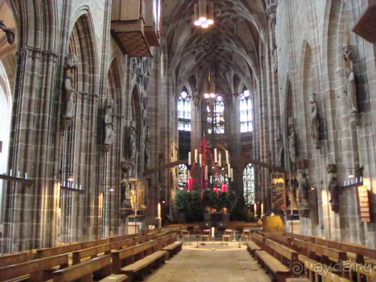 Рождество в Германии. Нюрнберг - Главная рождественская ярмарка Европы.