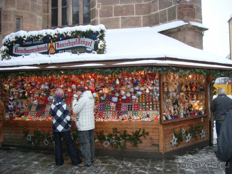 Рождество в Германии. Нюрнберг - Главная рождественская ярмарка Европы.