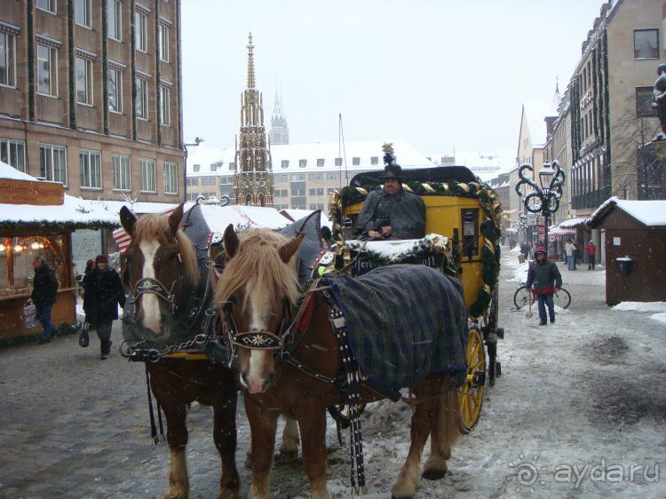 Рождество в Германии. Нюрнберг - Главная рождественская ярмарка Европы.