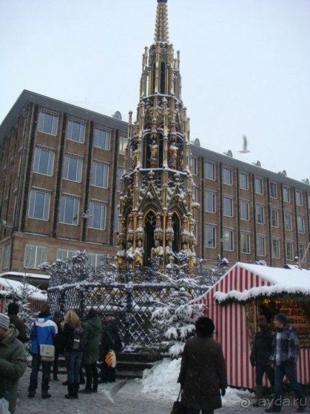 Рождество в Германии. Нюрнберг - Главная рождественская ярмарка Европы.