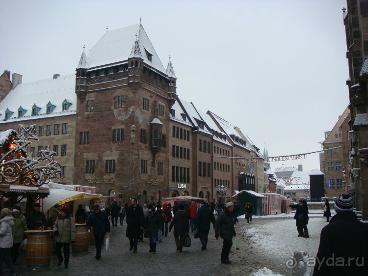 Рождество в Германии. Нюрнберг - Главная рождественская ярмарка Европы.