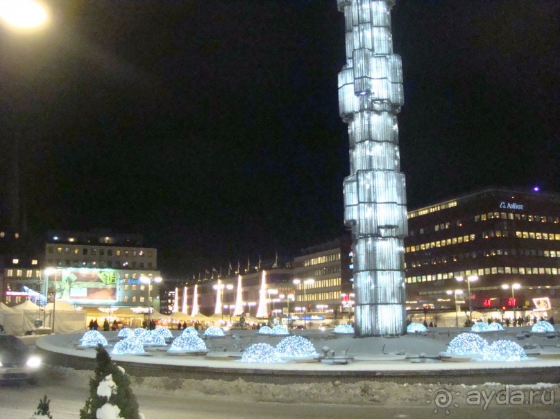 Снова Рождество в Хельсинки и Стокгольме. Много снега и еще больше позитива.