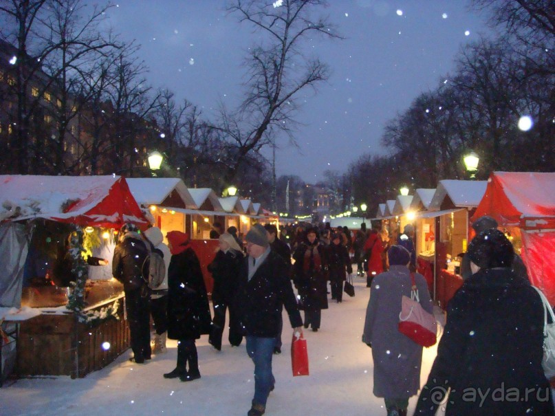 Снова Рождество в Хельсинки и Стокгольме. Много снега и еще больше позитива.