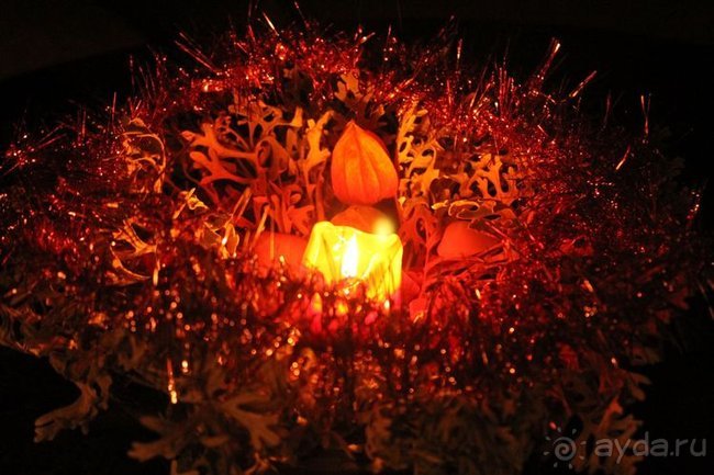 Новый год в Сарнате, Курземе, Латвия.