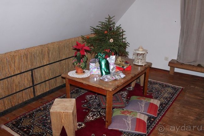 Новый год в Сарнате, Курземе, Латвия.