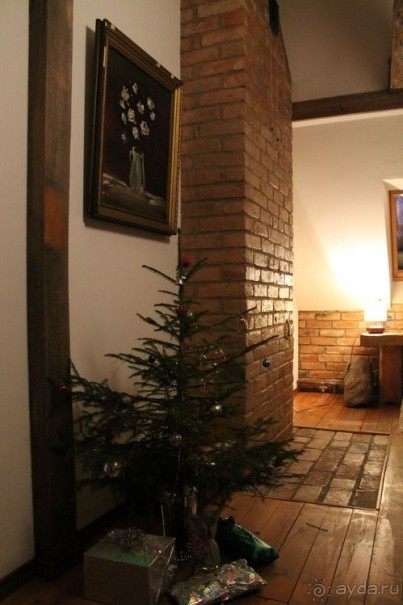 Новый год в Сарнате, Курземе, Латвия.