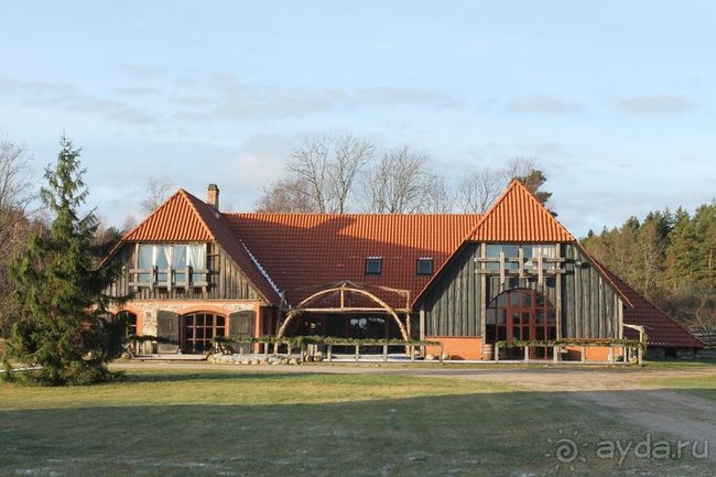 Новый год в Сарнате, Курземе, Латвия.