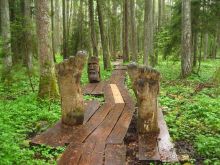 Мир Мюнхаузена - романтическая Латвия