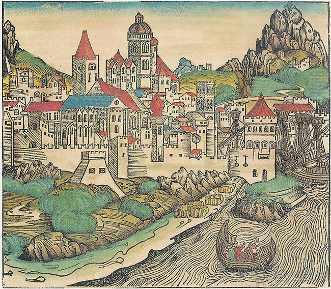 Майнц - город на 50- паралели