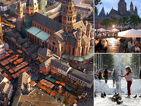 Майнц - город на 50- паралели