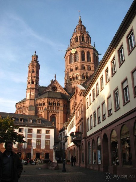 Майнц - город на 50- паралели