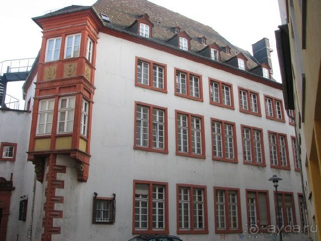 Майнц - город на 50- паралели